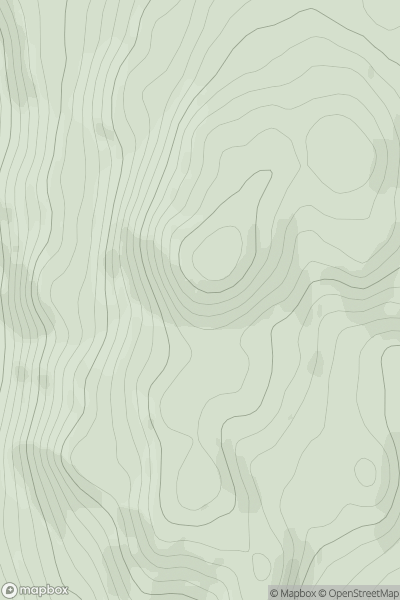 Thumbnail image for A' Chruach [Loch Fyne to Bute and the Firth of Clyde] [NS019782] showing contour plot for surrounding peak